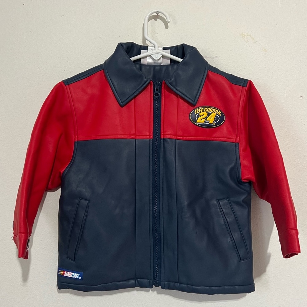 NASCAR Jeff Gordon Chase authentic kid’s leather jacket size 4